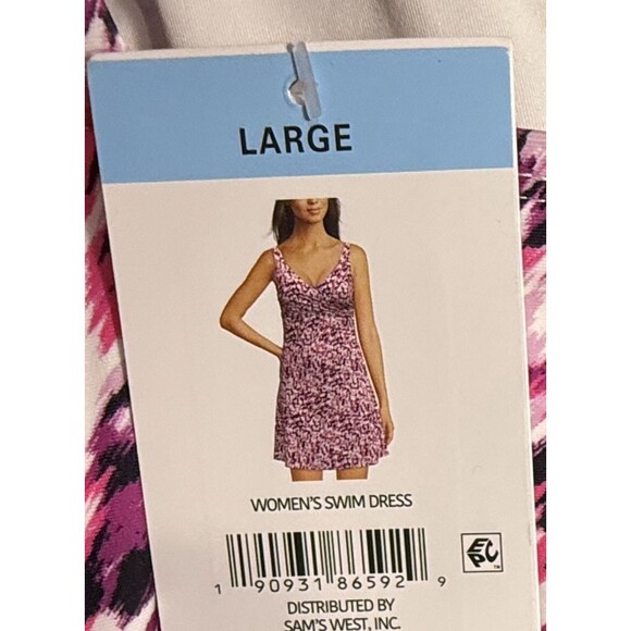 Lands' End Other - NEW NWT Lands End Womens Swim Dress Size Large Pink Swimsuit Clothes L 14-16
